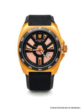 Lancaster OLA0605 Stainless Steel Rose Gold Wrist Watch 0014